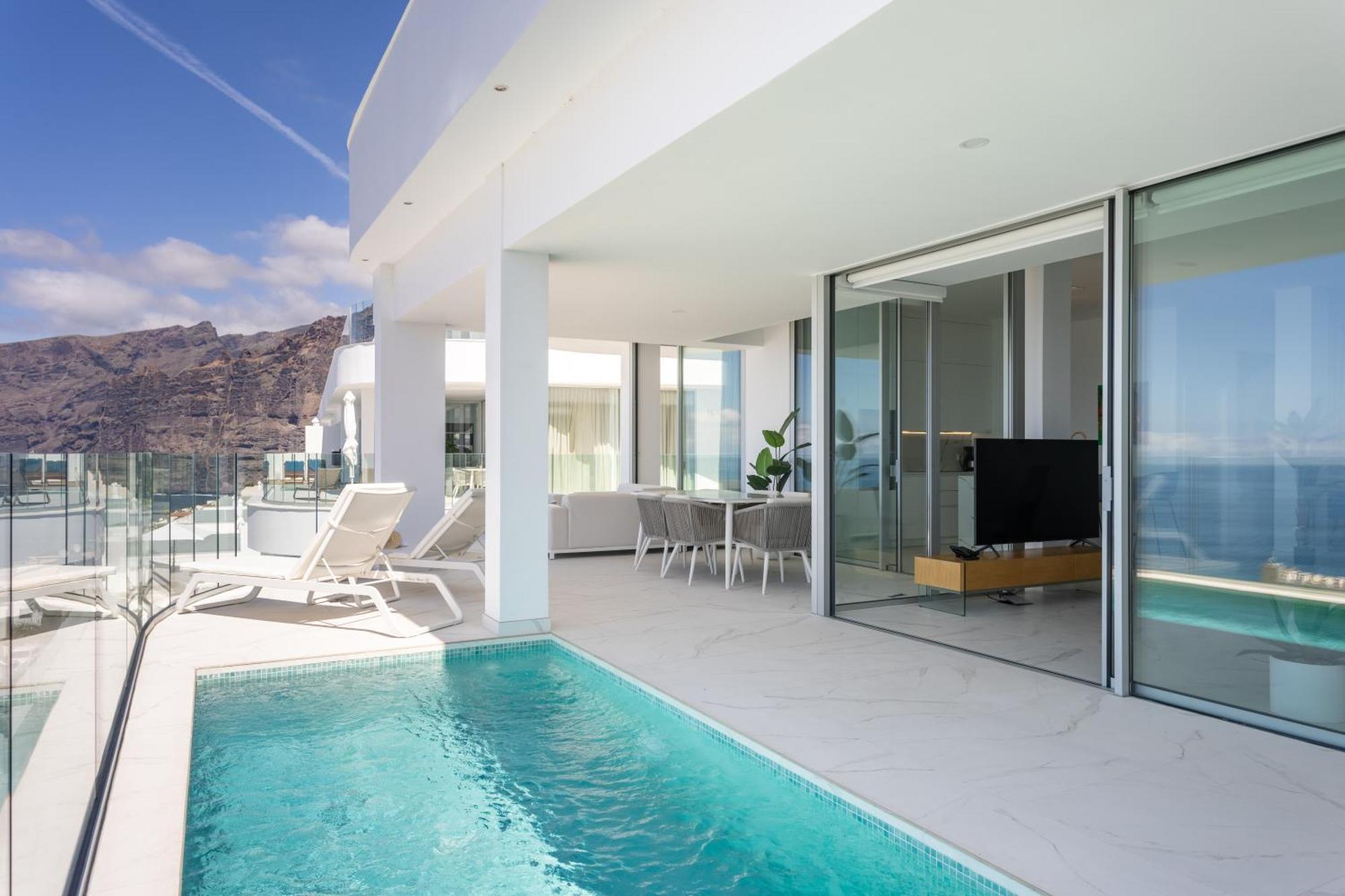 Crystal I Luxury Apartments By Enjoyahome Acantilado de los Gigantes Esterno foto